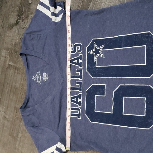 Dallas Cowboys Authentic Est in 1960 Comemeration T Shirt Sz L - Picture 7 of 8